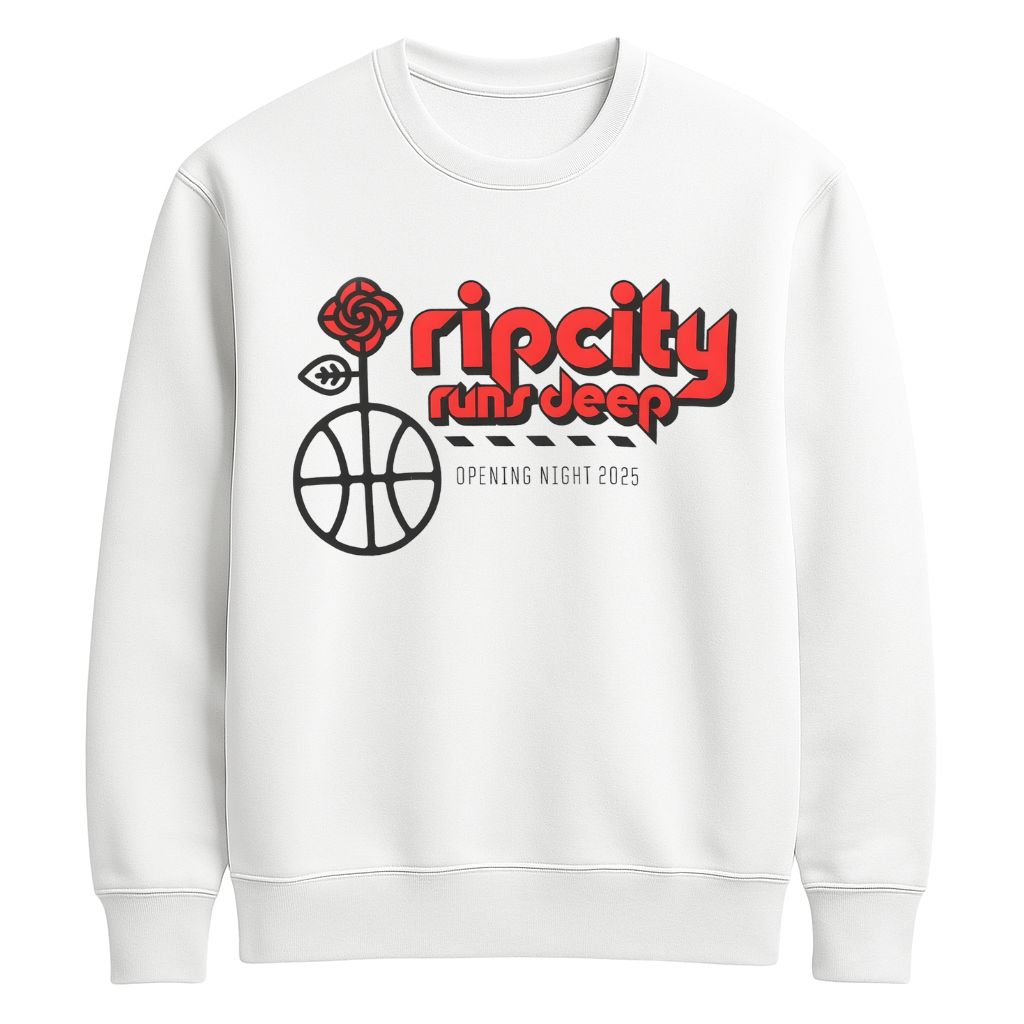 Rip City Runs Deep Opening Night 2025 Shirt