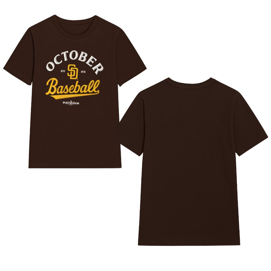 San Diego Padres October Baseball 2025 Shirt