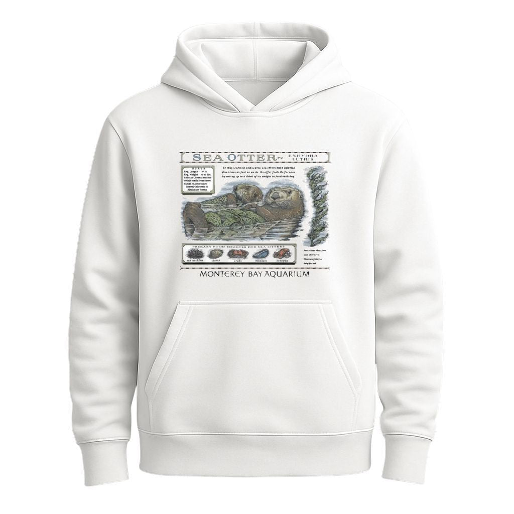Sea Otters Monterey Bay Aquarium Hoodie