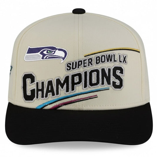 Seattle Seahawks SuperBowl LX Champions Locker Room Trophy Hat
