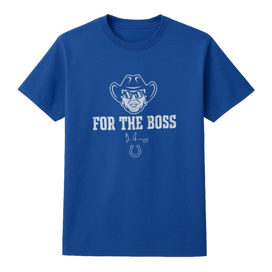 Shane Steichen For The Boss Jim Irsay Signature Shirt