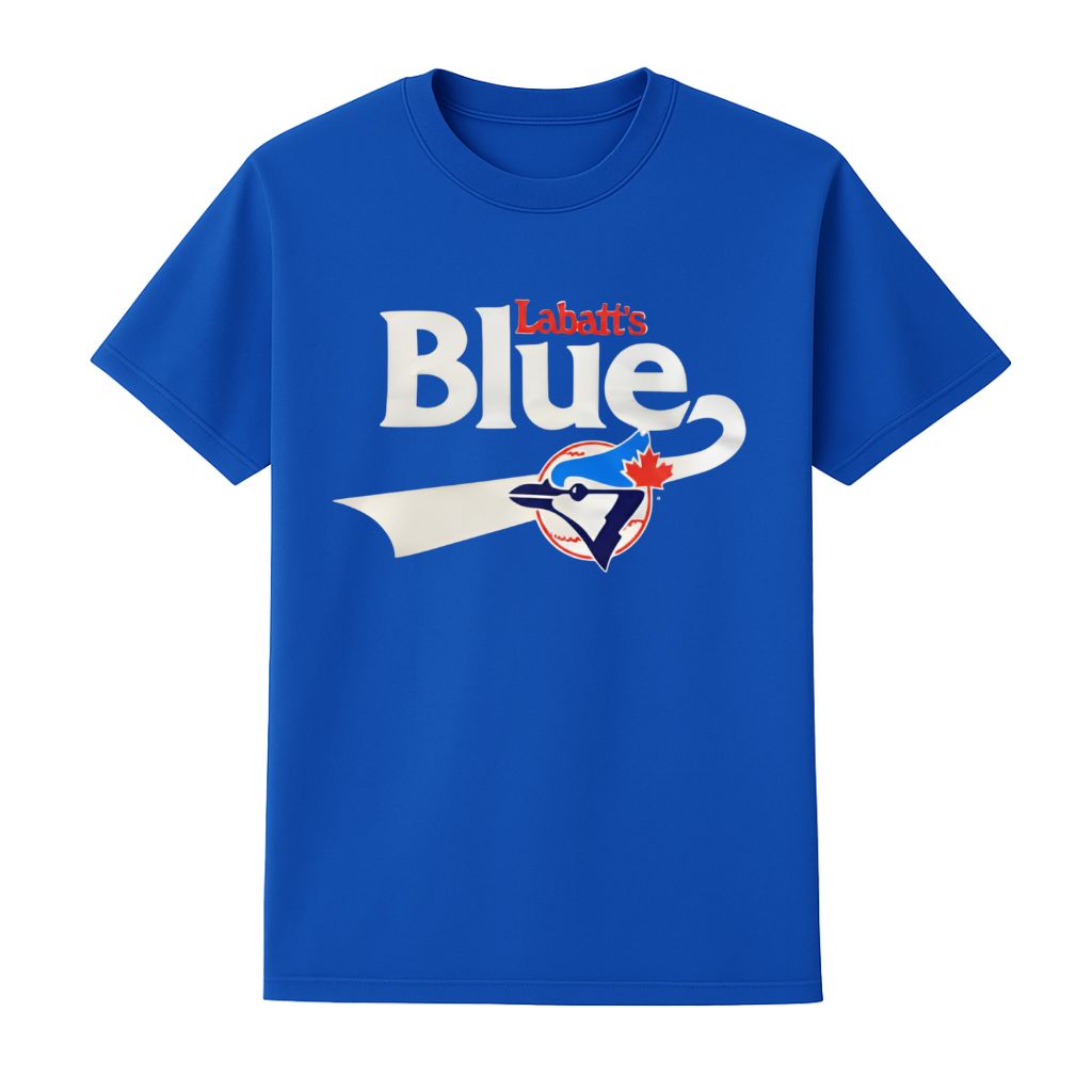 Stephen Amell Blue Jays Labatt’s Blue Shirt