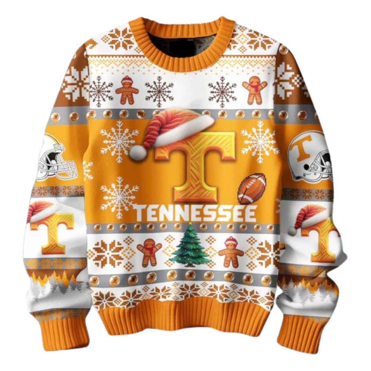 Tennessee Volunteers They Not Like Us Ugly Christmas Sweater