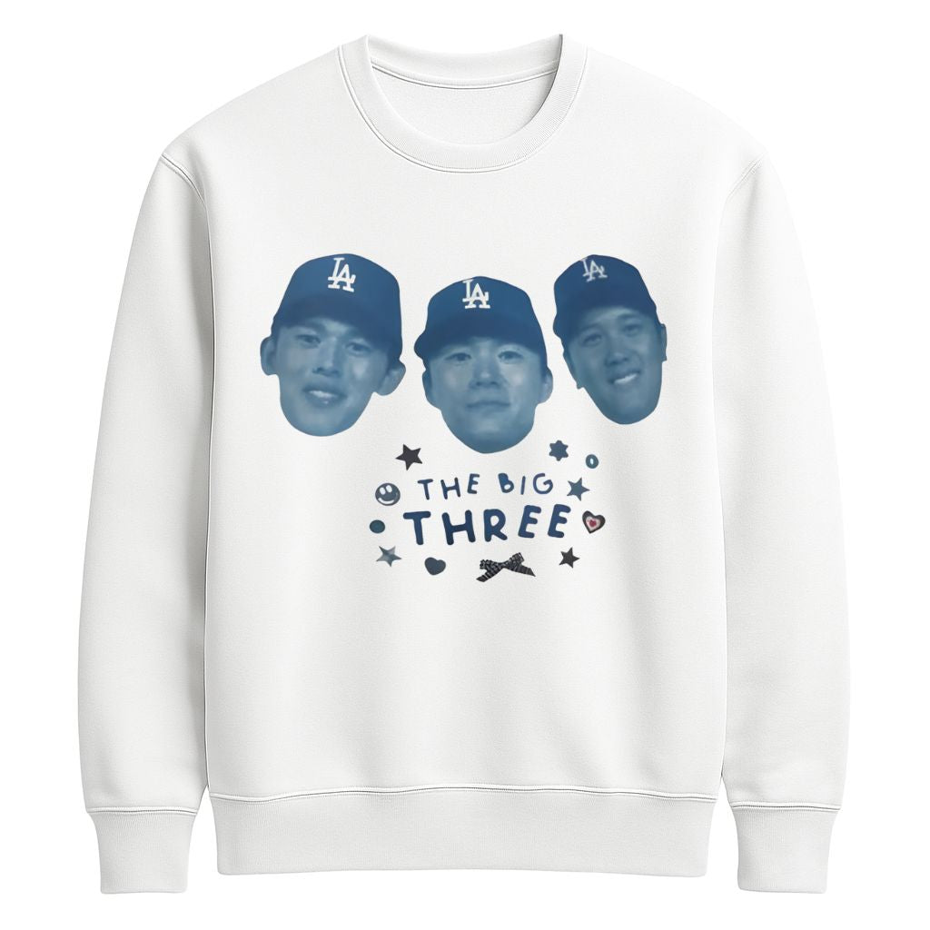 The Big Three Dodgers Players Shirt