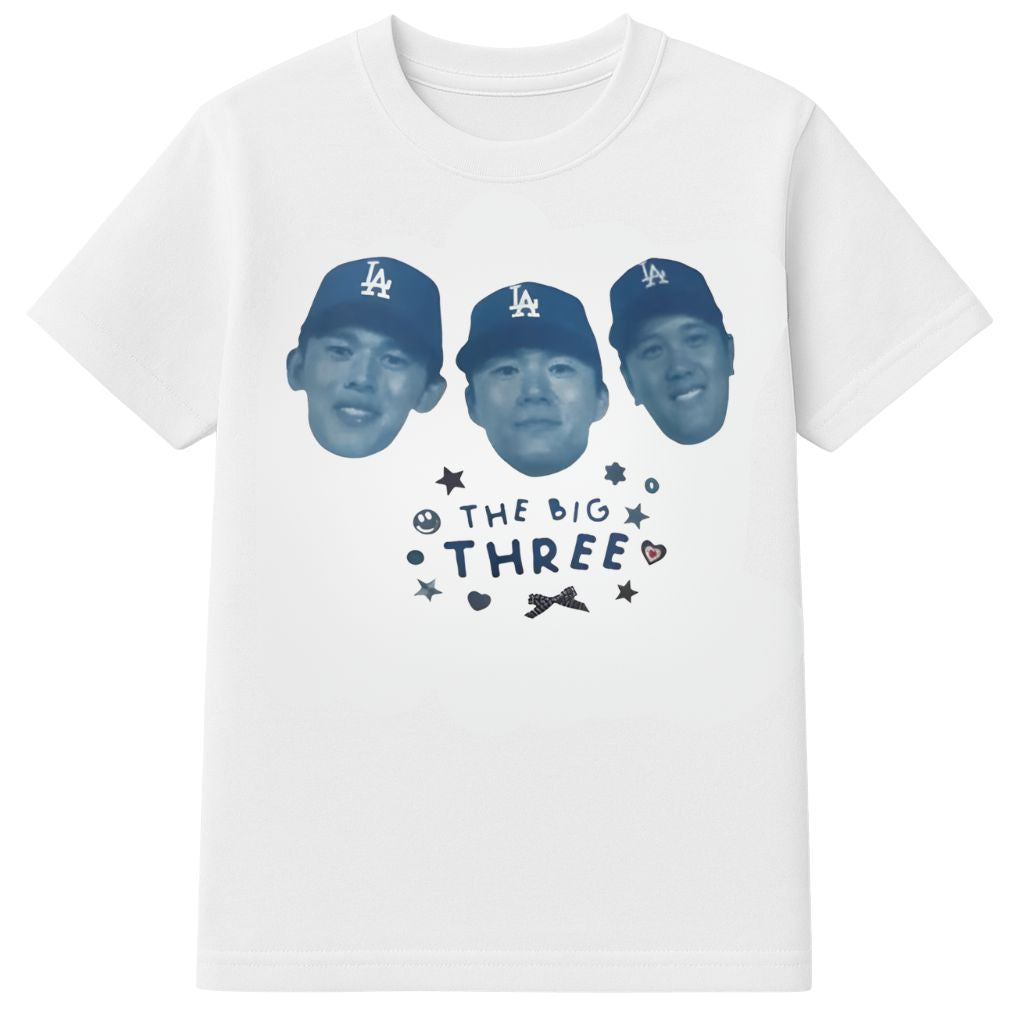 The Big Three Dodgers Players Shirt
