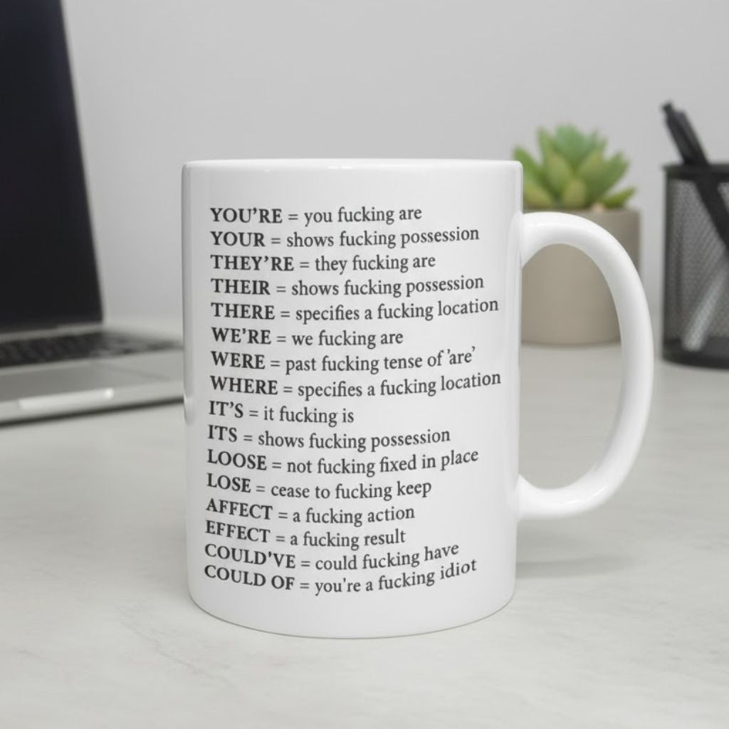 The Fucking Grammar Mug