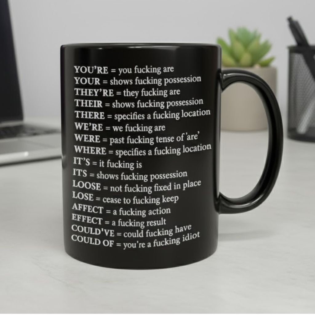 The Fucking Grammar Mug