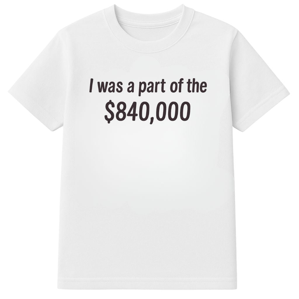 Tonatiuh I Was Part Of The $840,000 Shirt