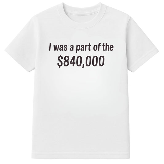 Tonatiuh I Was Part Of The $840,000 Shirt