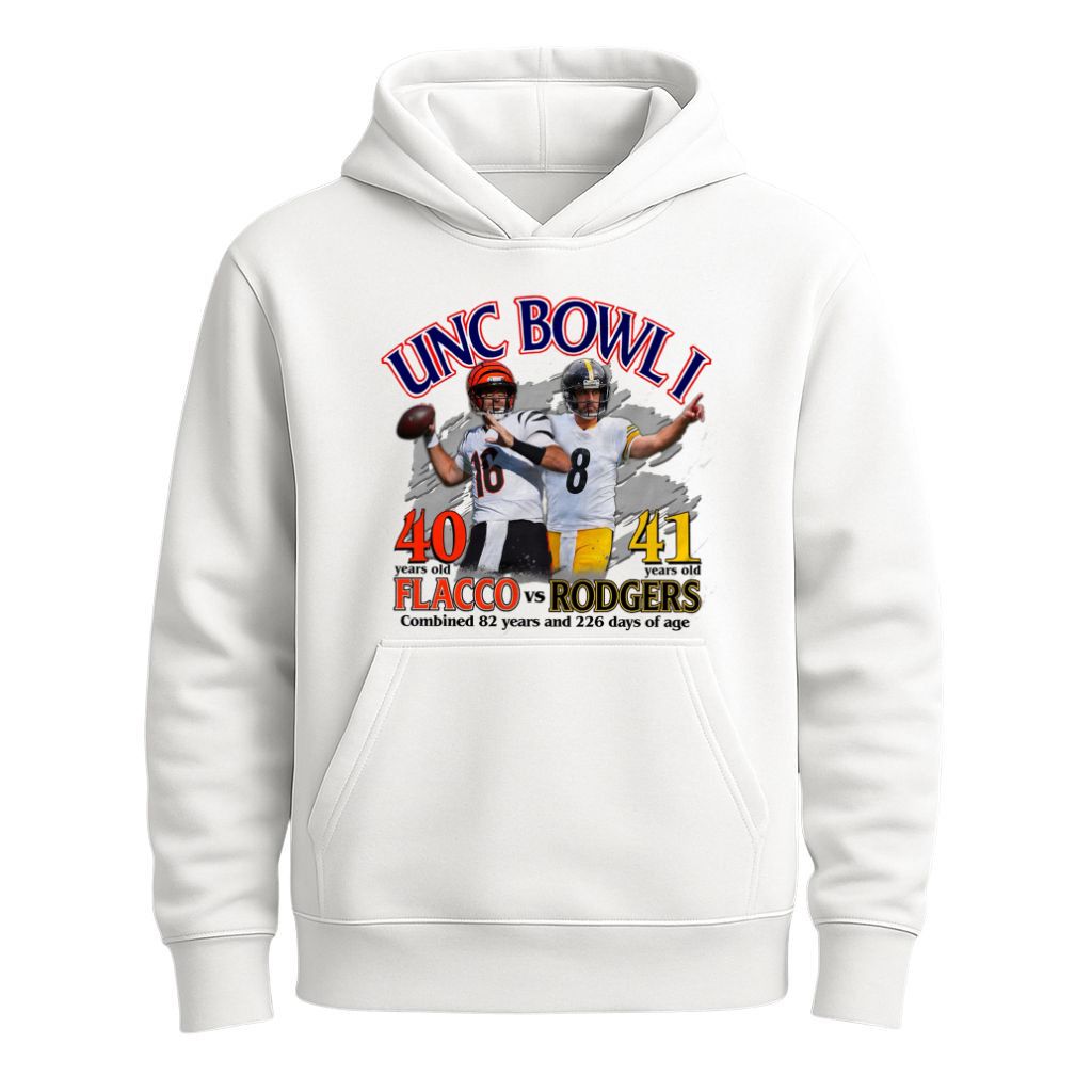 Unc Bowl I Flacco vs Rodgers Football Shirt