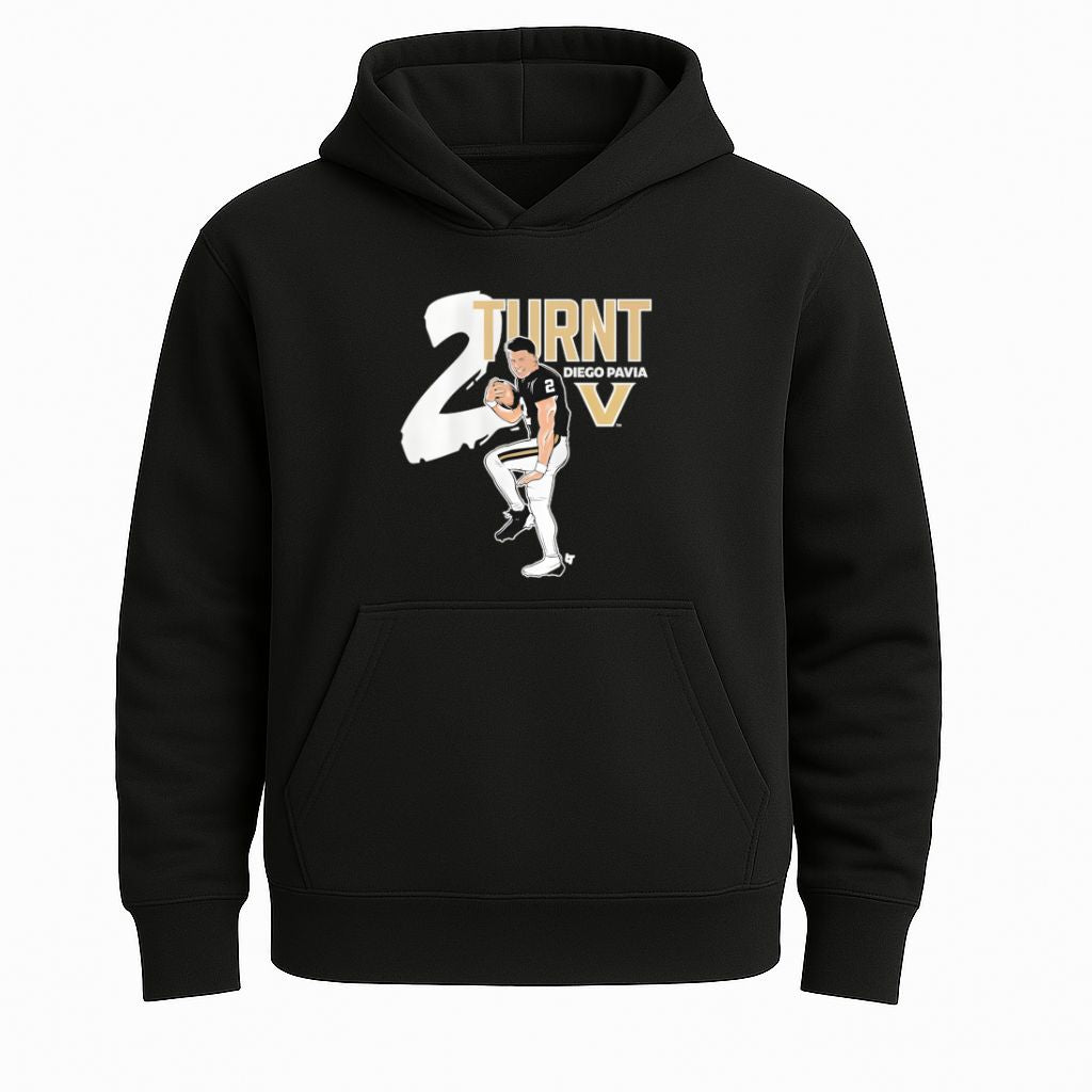 Vanderbilt Commodores Diego Pavia 2 Turnt Shirt