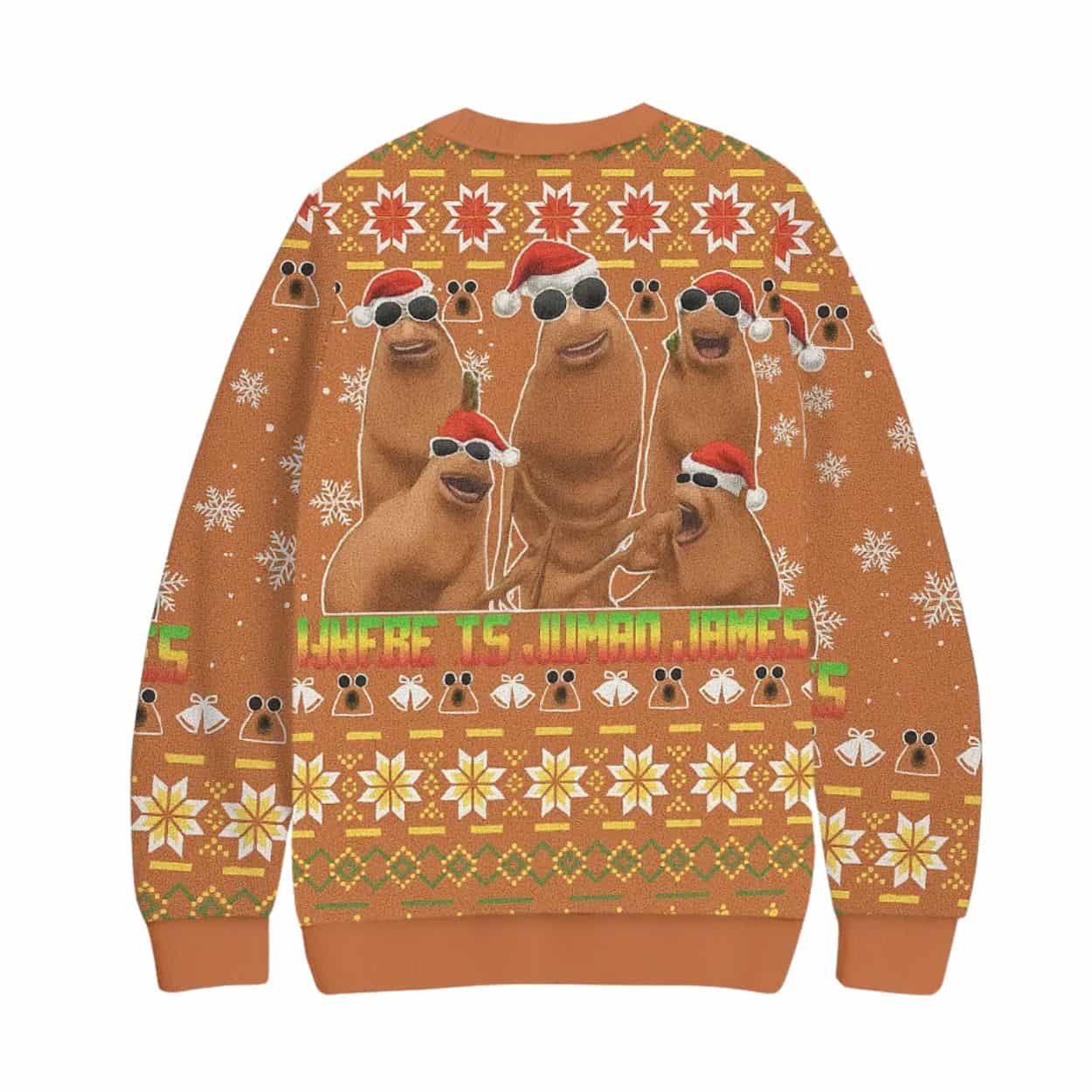 Where Is Human James Ugly Christmas Sweater