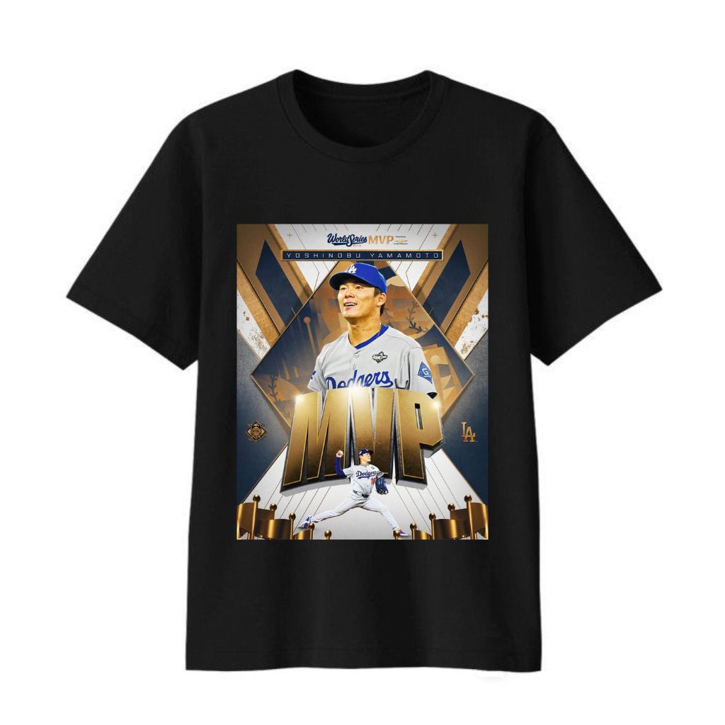 Yoshinobu Yamamoto Dodgers 2025 World Series MVP Shirt