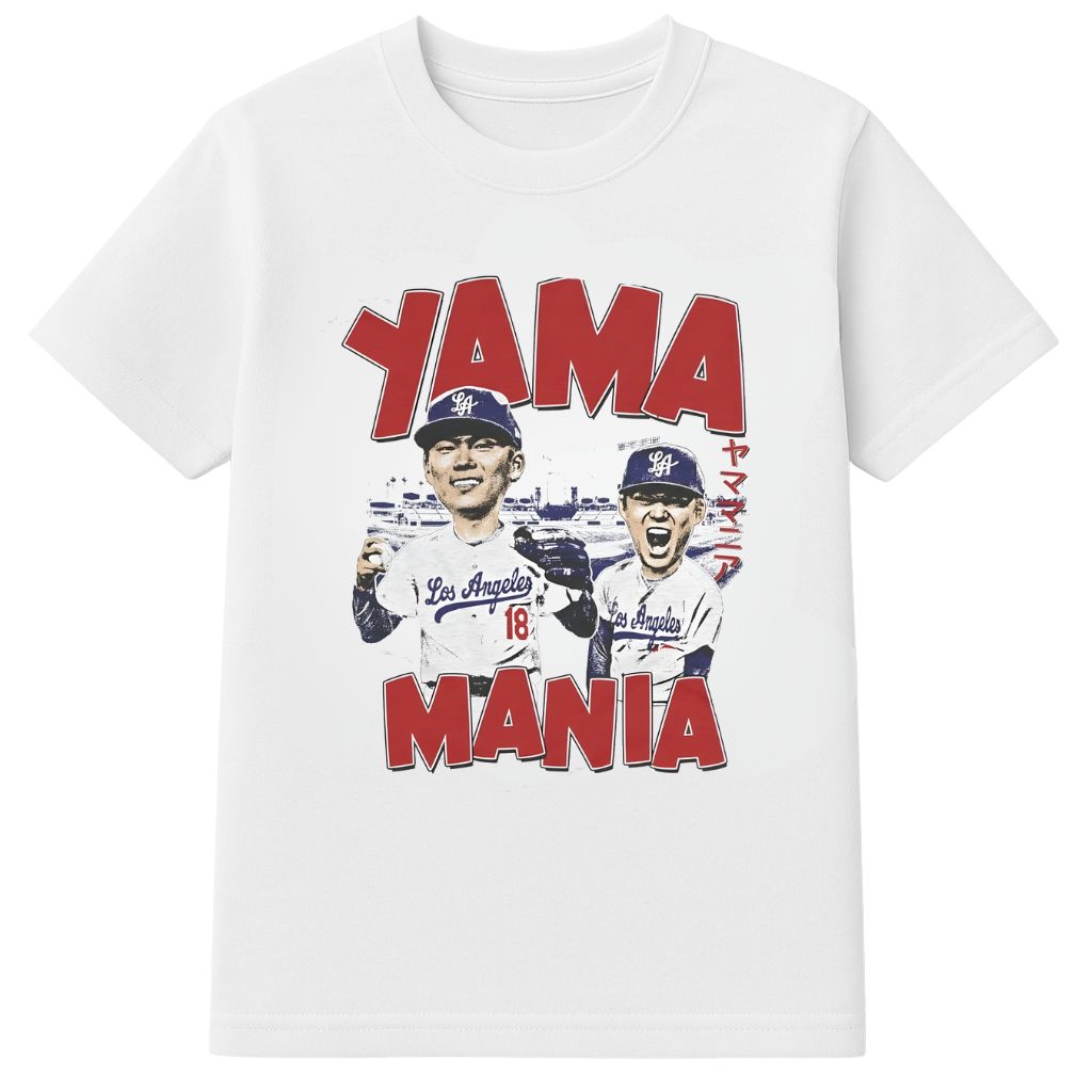 Yoshinobu Yamamoto Yamamania LA Dodgers Shirt