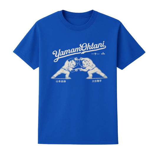 Yoshinobu Yamamoto and Shohei Ohtani Fusion YamamOhtani shirt